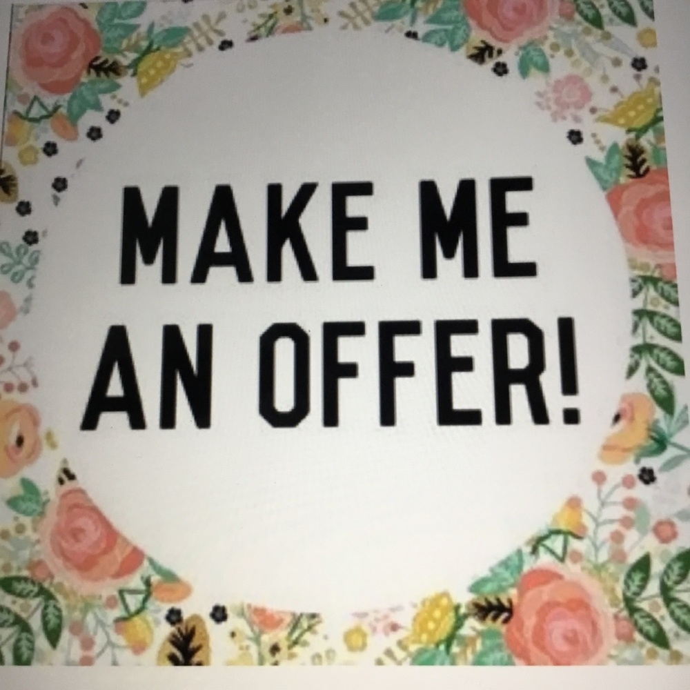 Check out my closet, quick shipping,great discounts! ALL ITEMS LIKE NEW.